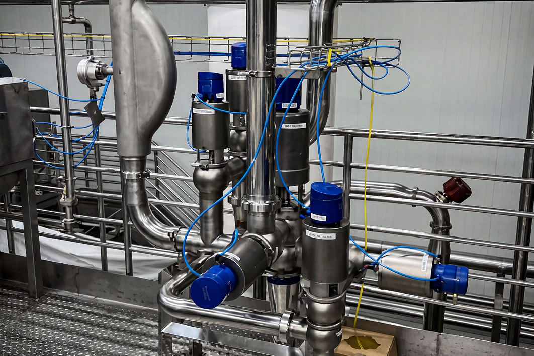 Manifold de Válvulas para controle de fluxo industrial